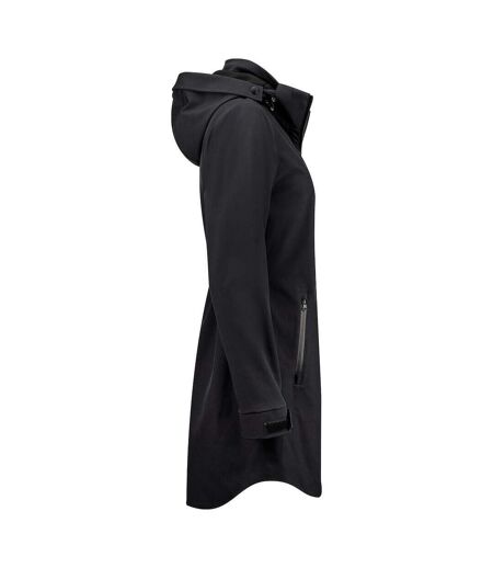 Womens/ladies Wedderburn Waterproof Jacket Black Cutter & Buck