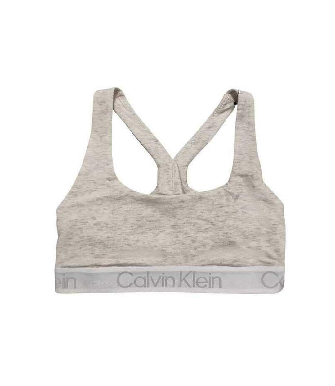 Brassière De Sport Femme Gris Chiné Calvin Klein-1
