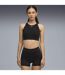 Womens/ladies Hyrox Shapeluxe Sports Bra Black Puma-3