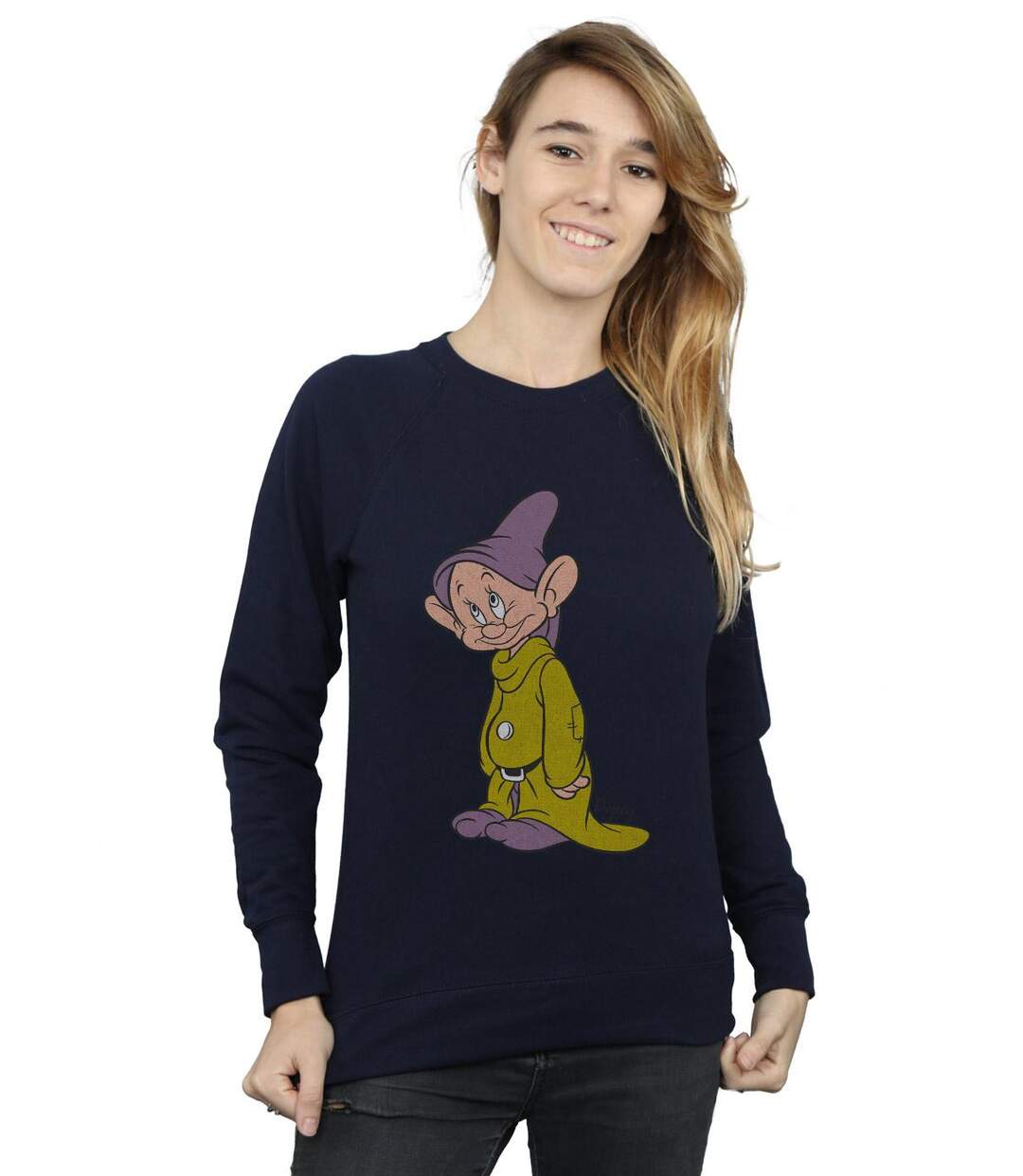 Disney Sweat-shirt classique Dopey Femmes/Dames (Bleu marine) - UTBI12356-2