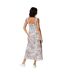 Robe mi-longue femme noir / blanc Dorothy Perkins