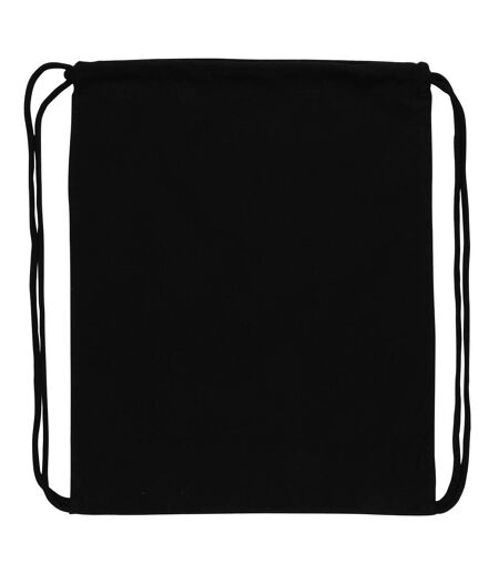 Impact Cotton Aware Drawstring Bag One Size Black XD Collection