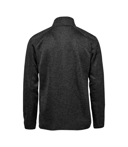 Mens Full Zip Fleece Jacket Black Heather Stormtech