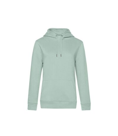Womens/ladies Queen Hoody Aqua Green B&C