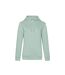Womens/ladies Queen Hoody Aqua Green B&C-1