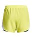 Short fly by 2.0 femme jaune Under Armour-2