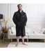 Robe de Chambre Polaire Le Boss Noir-4