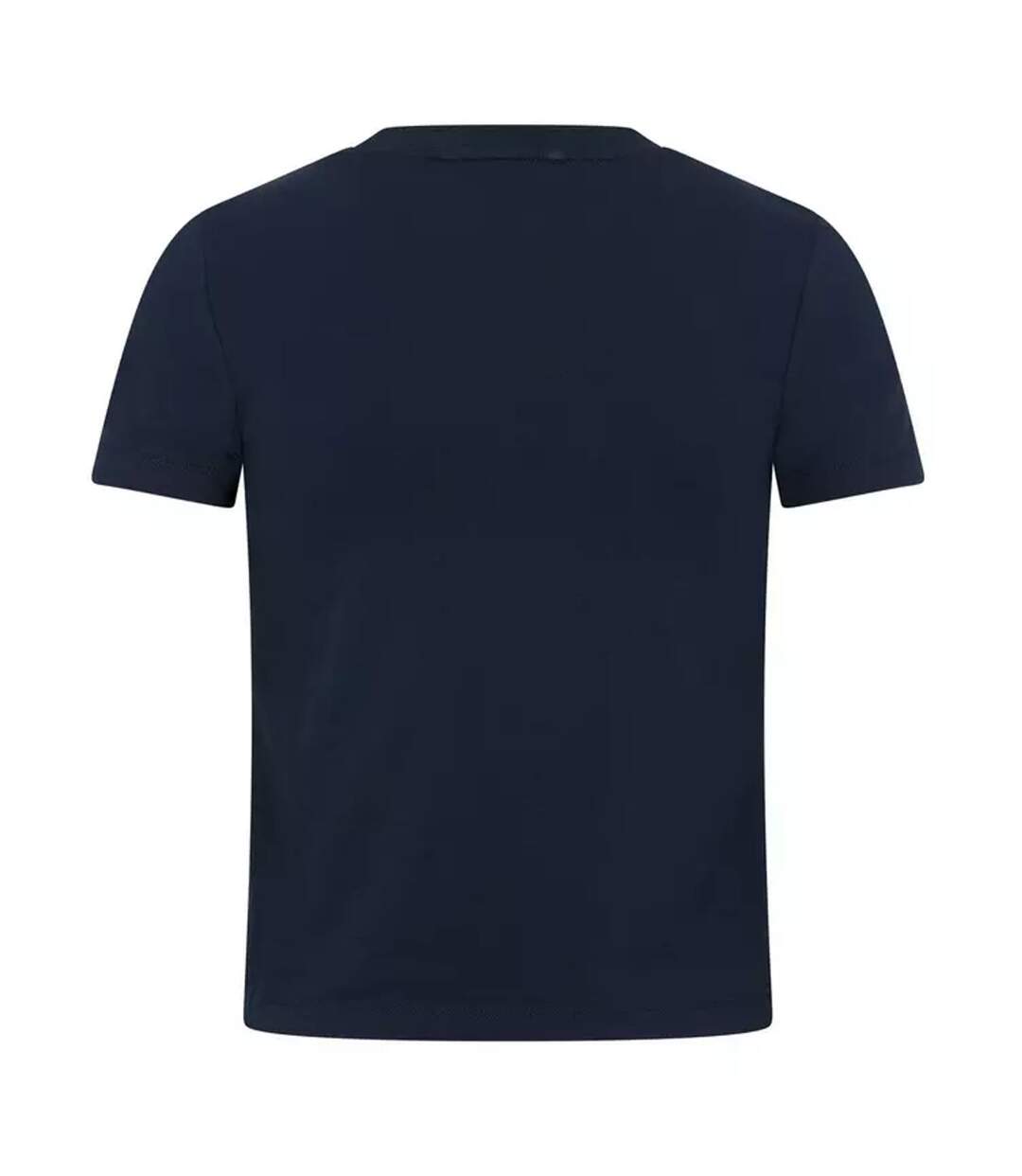 Womens/ladies Script Logo T-shirt Navy Tommy Hilfiger-3