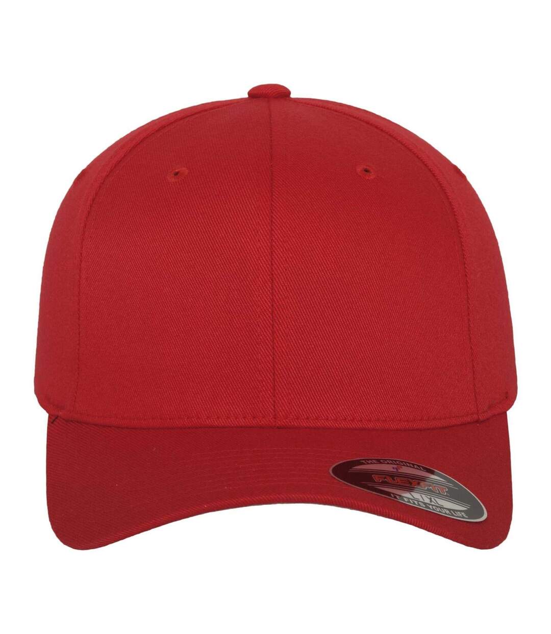 Casquette De Baseball Adulte Rouge Flexfit-1