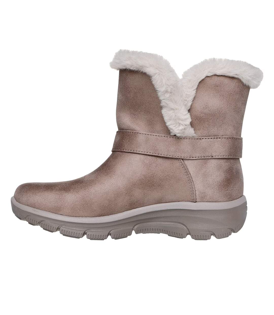 Bottines Easy Going Dreamers Femme Taupe Foncé Skechers-2