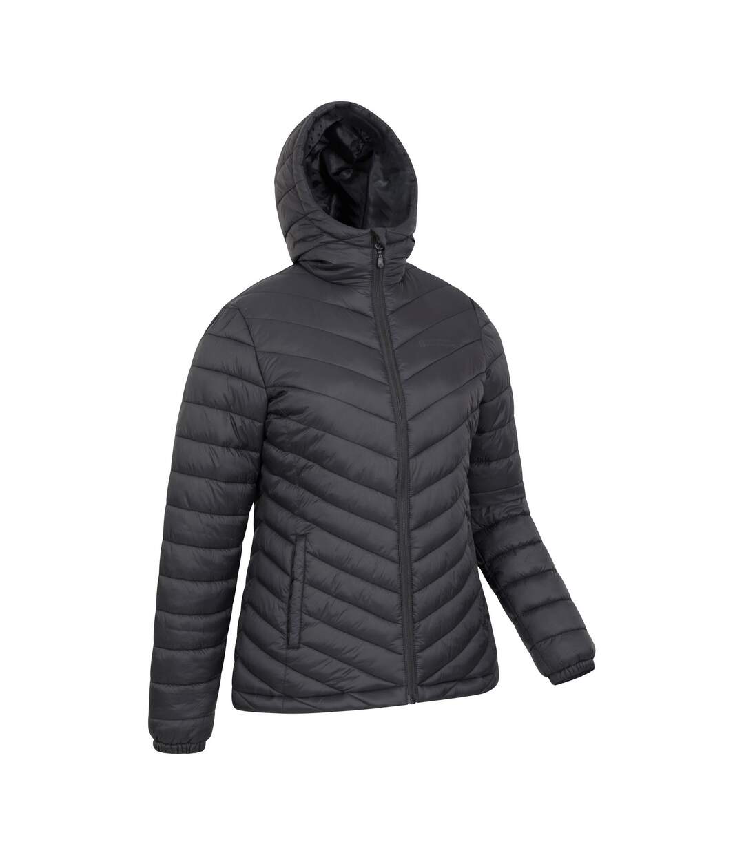 Doudoune Matelassée Seasons Femme Noir Mountain Warehouse-3