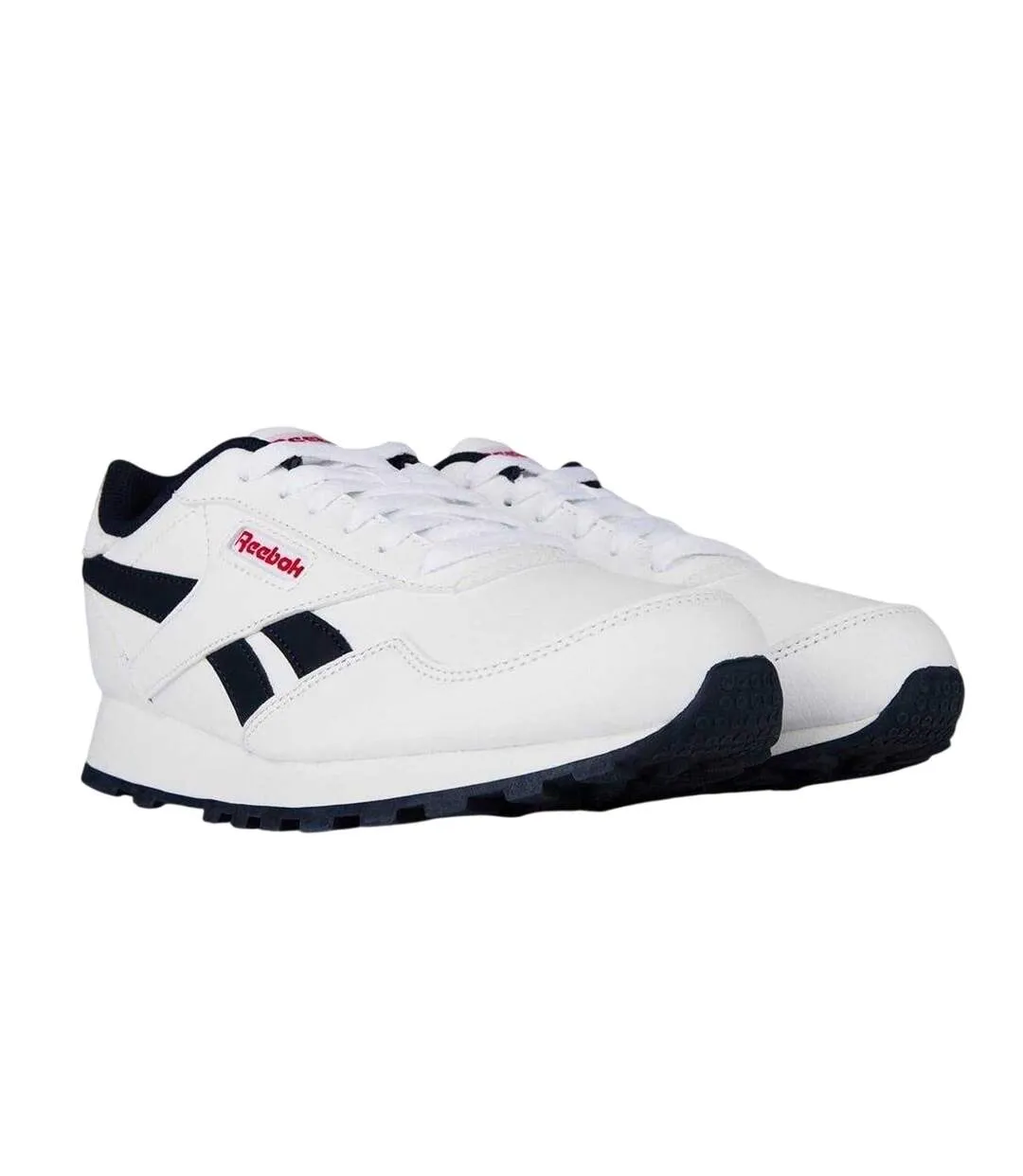 Womens/ladies Royal Rewind Leather Trainers White Reebok-4