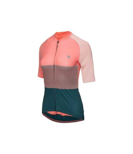 Maillot De Cyclisme Echo Femme Vert Rose Radvik
