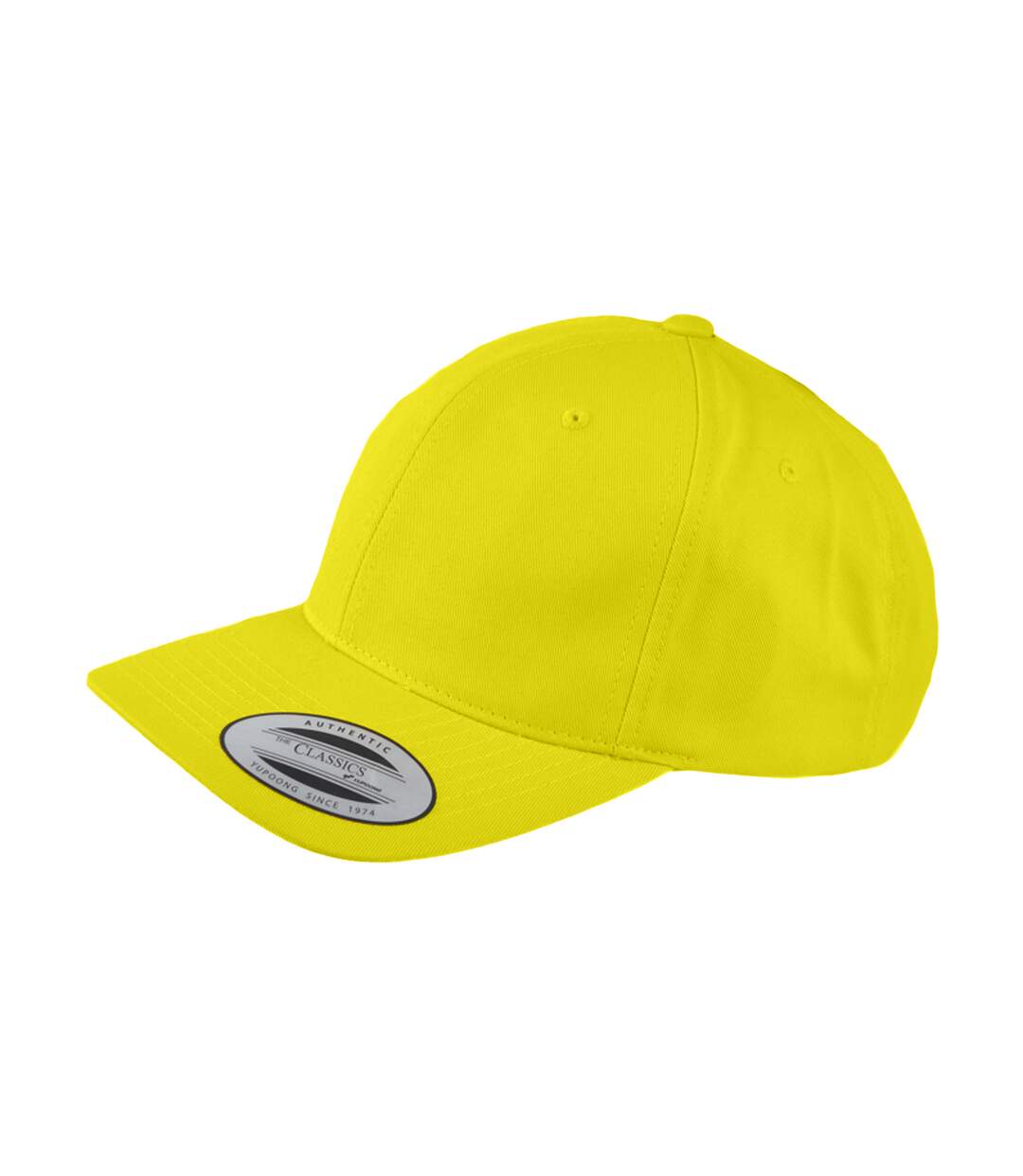 Casquette baseball adulte unisexe vert citron Yupoong