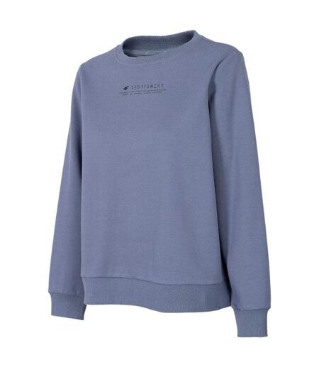 Womens/ladies H4z22 Sweatshirt Grey 4F