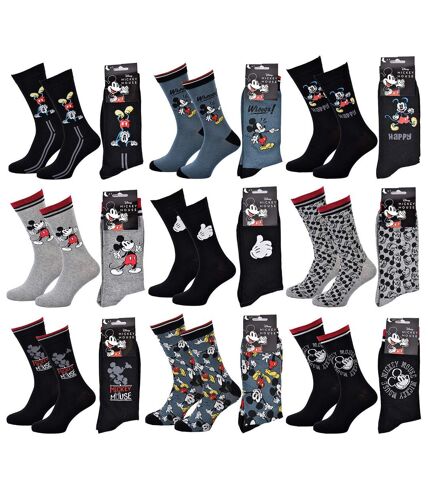 Chaussettes Pack Cadeaux Homme MICKEY Pack 9 Paires MICK24