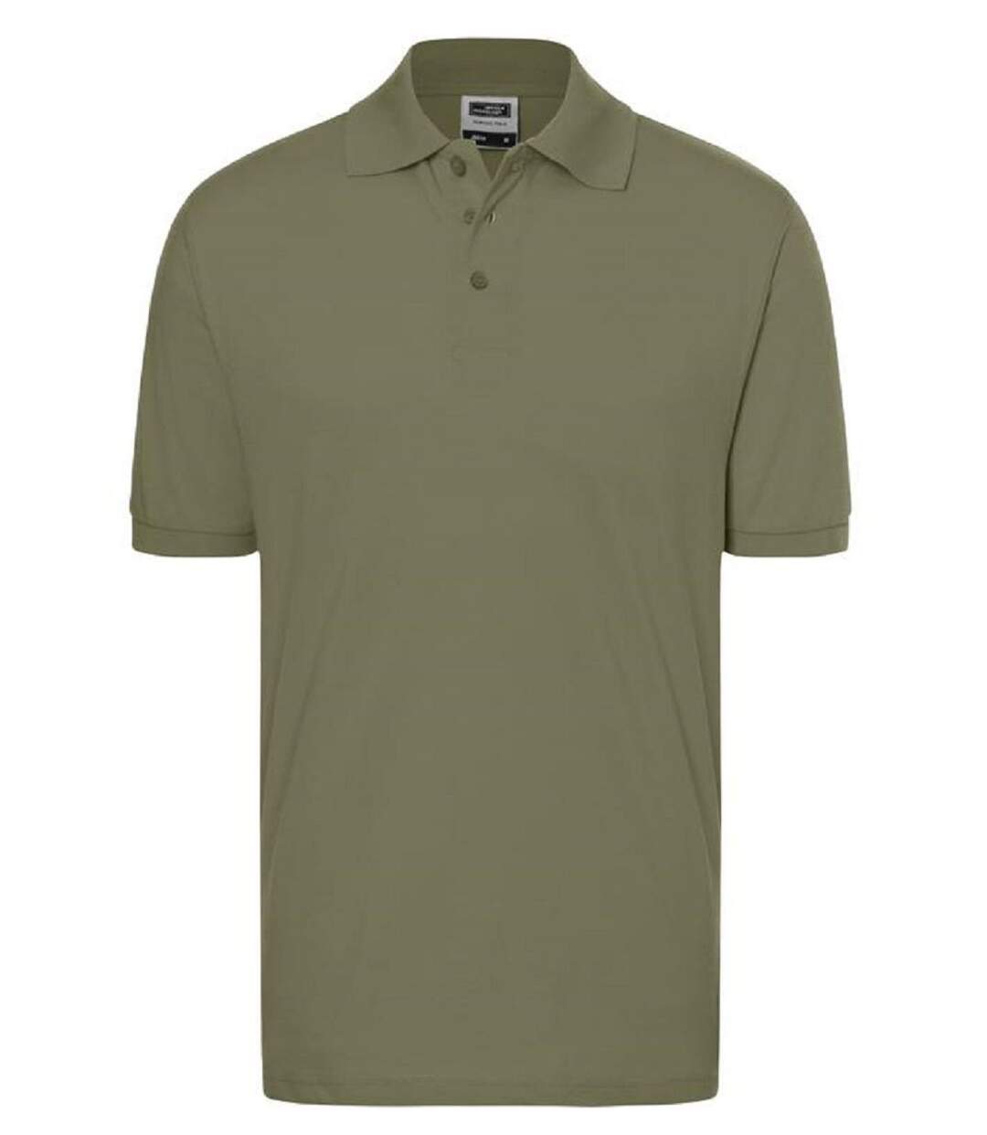 Polo manches courtes - Homme - JN070C - vert olive