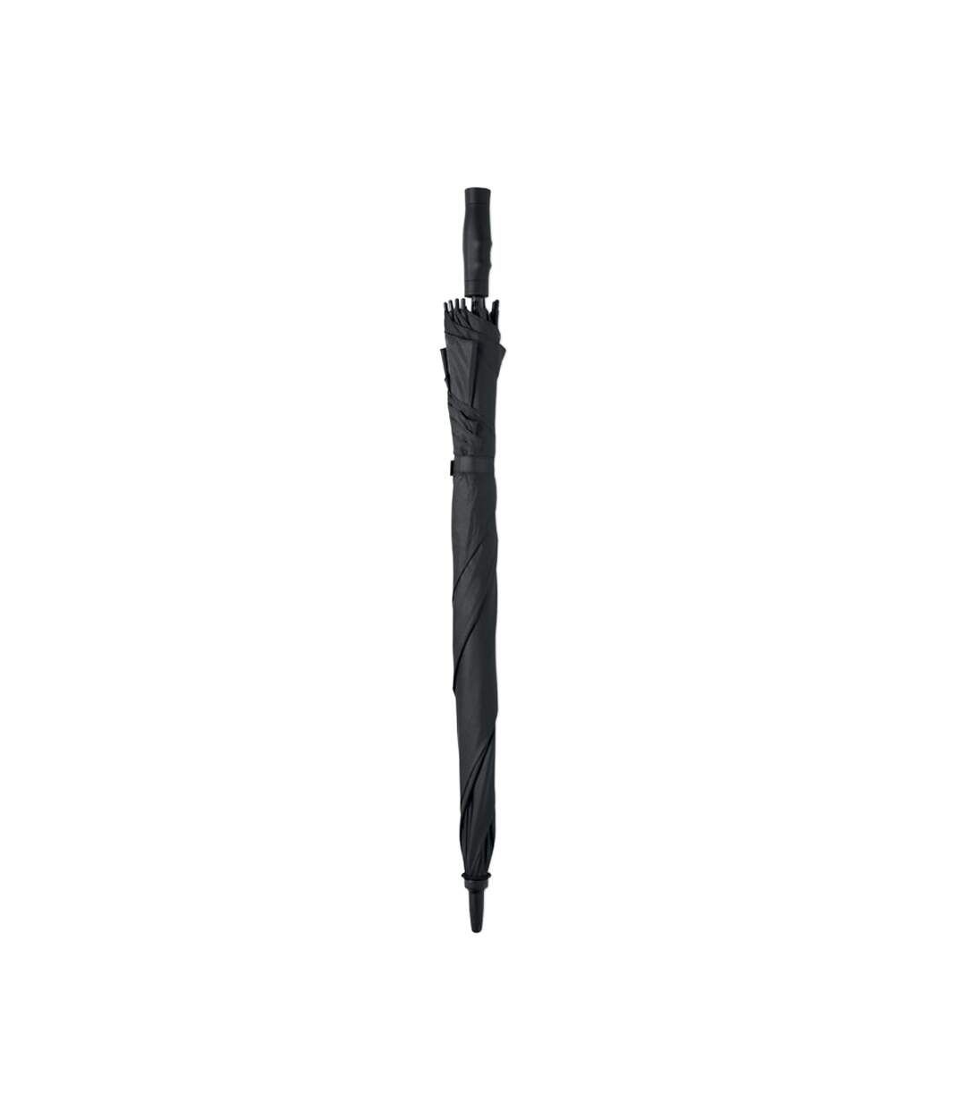 Columbus Windproof Stick Umbrella One Size Black MidOcean-2