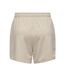 Short beige femme only frei logo-2