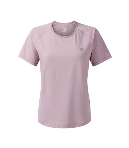 Womens/ladies Chase Ii T-shirt Mauve Shadow Dare 2B