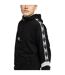 Mens Diamond Half Zip Hoodie Black Lunar Rock Umbro-4
