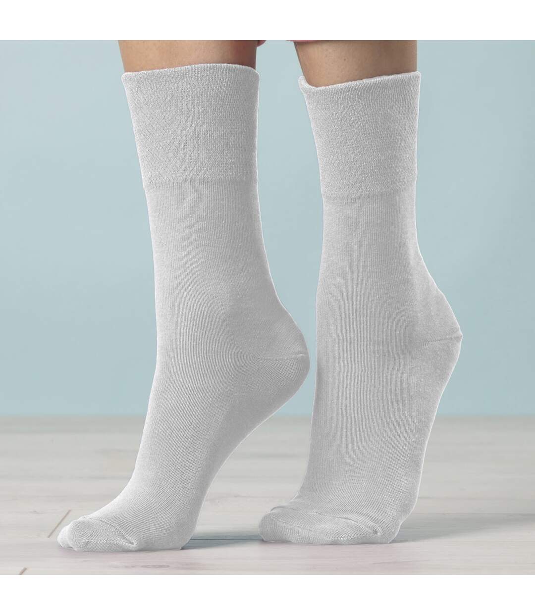 Gentle Grip - Lot de 3 Chaussettes Sport Sans Élastique Homme & Femme Confort-5