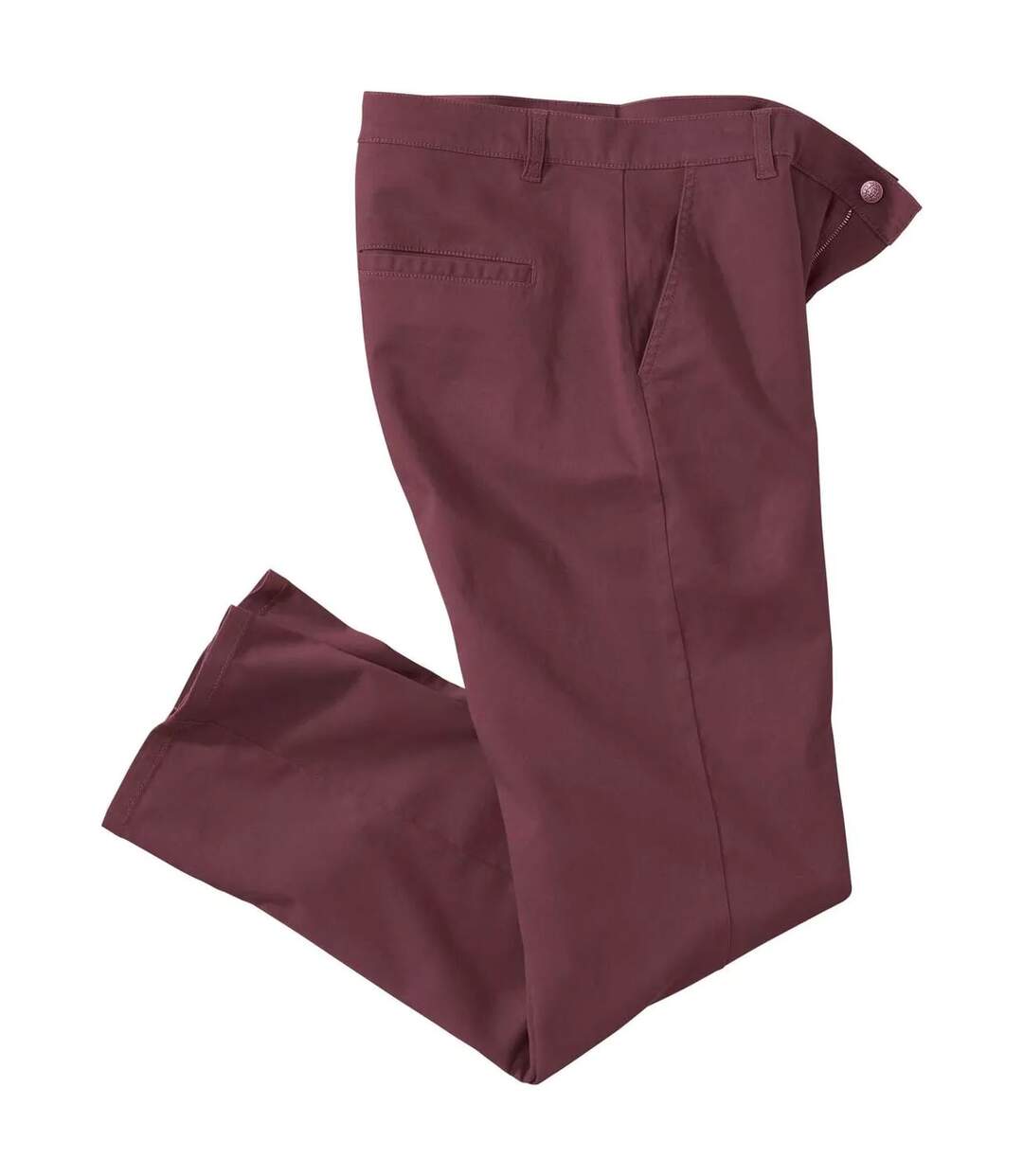 Chino homme bordeaux Atlas For Men-1