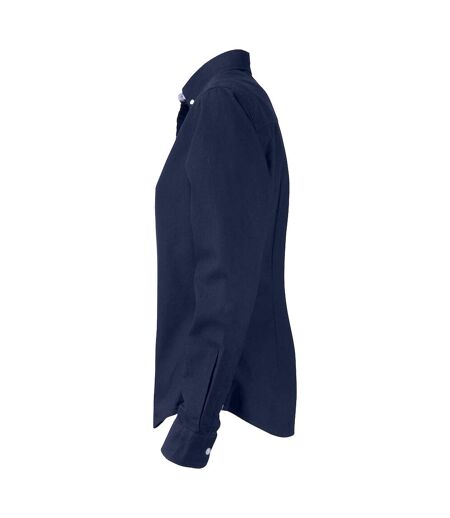 Womens/ladies Belfair Shirt Dark Navy Cutter & Buck