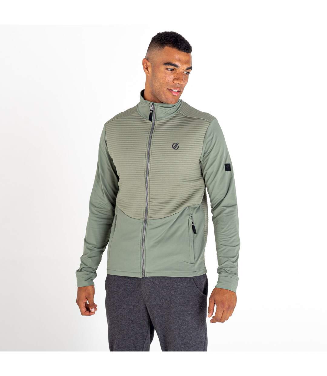 Dare 2B Top thermique recyclé Allusion Core Stretch pour hommes (Vert agave) - UTRG7201