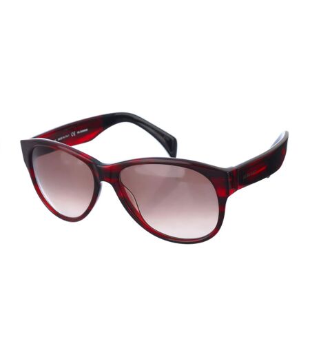 JS725S women's oval-shaped acetate sunglasses