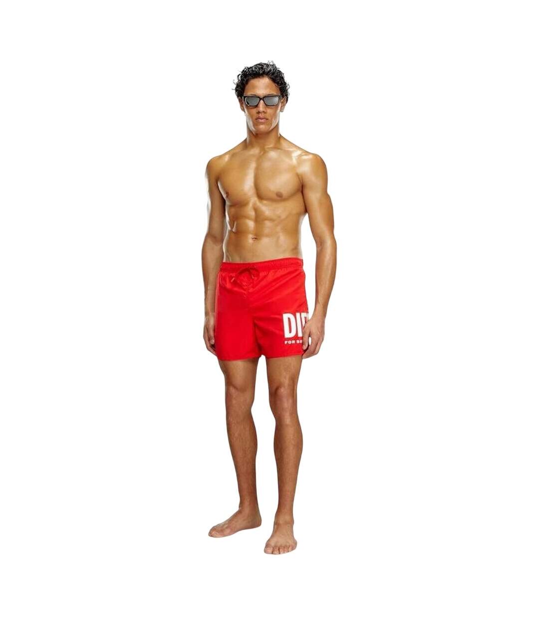 Short De Bain Bmbx-nico Homme Rouge Diesel-4