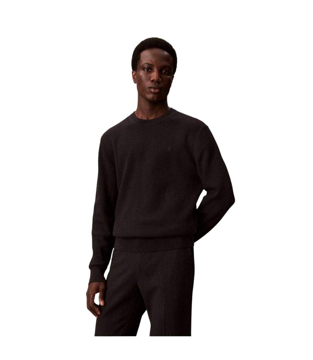 Pull Homme Noir Calvin Klein-3