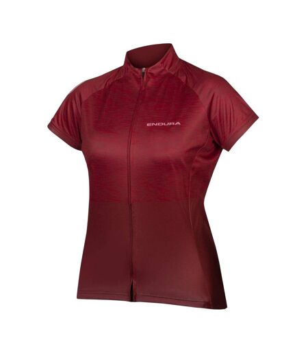 Womens/ladies Hummvee Ray Ii Short-sleeved Cycling Jersey Cocoa Endura