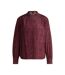 Blouse Manches Longues Motif/style Imprimé Serpent Femme Bordeaux Boss-2