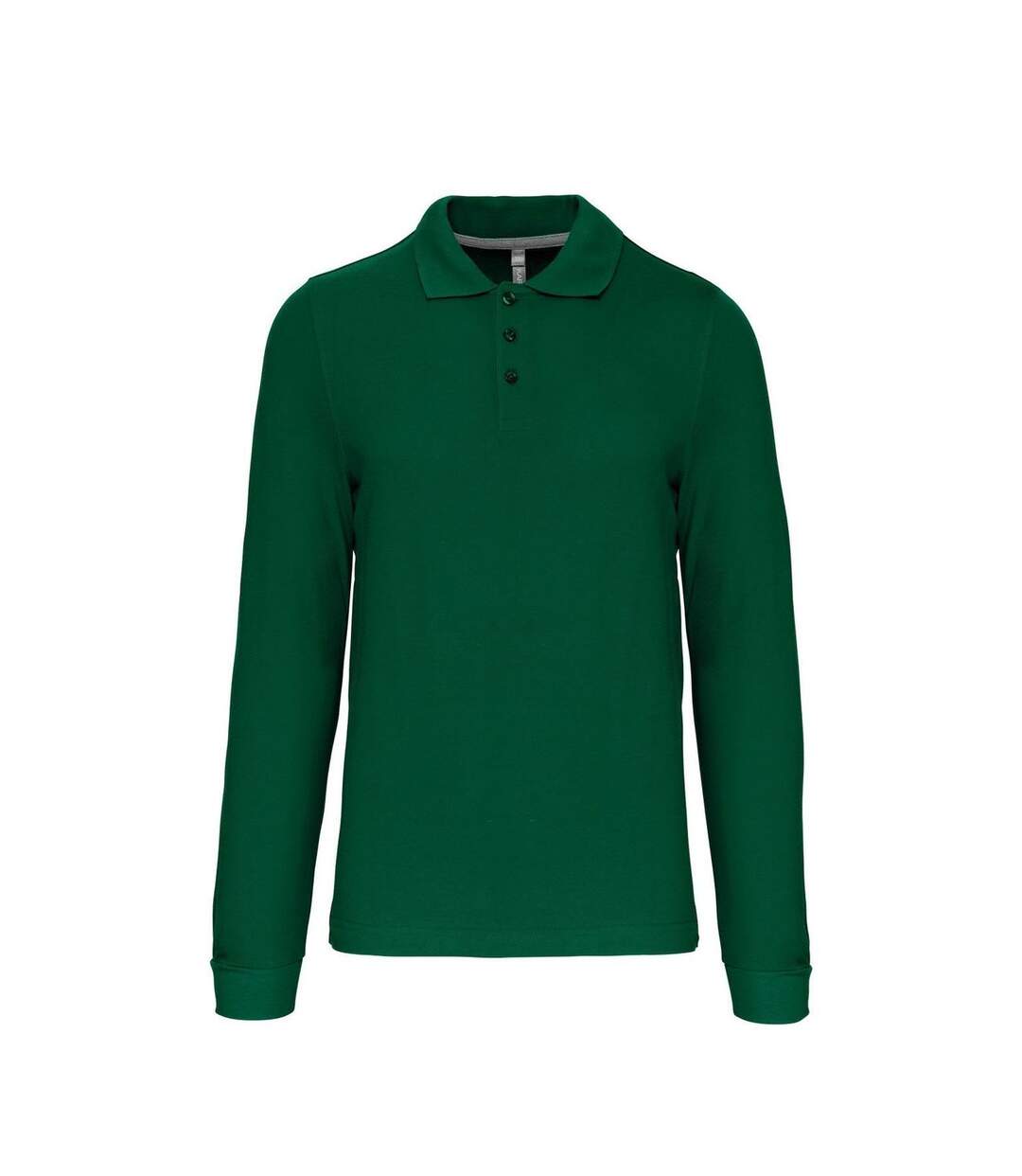 Polo manches longues - Homme - K243 - vert kelly