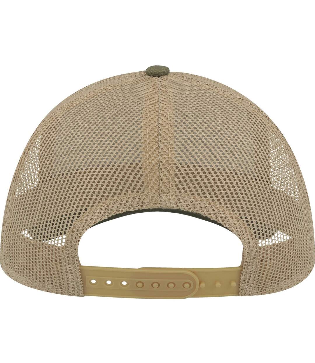 Casquette trucker rapper adulte vert sombre / kaki Atlantis-2