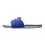 Claquettes Piscine Motif/style Swoosh Kawa Enfant Bleu Gris Argent Nike-2