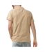 T-shirt beige homme tommy jeans slim rib detail - s-2