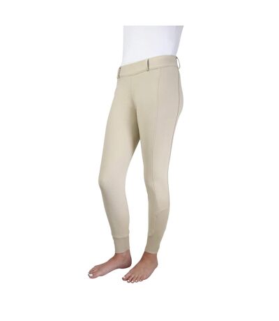 Hy Womens/Ladies Glacial Softshell Horse Riding Tights (Beige)
