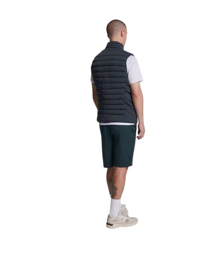 Short Cintré Uni À Taille Élastiquée Homme Bleu Lyle & Scott