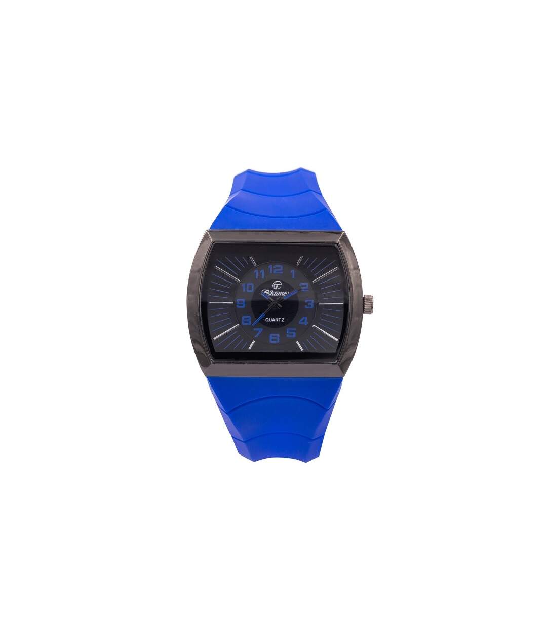 Magnifique Montre Homme Silicone Bleu CHTIME