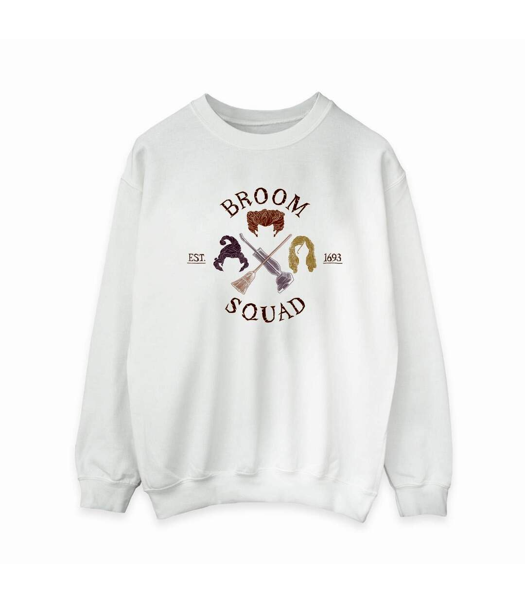 Disney Sweatshirt Femmes/Dames Hocus Pocus Broom Squad 93 (Blanc) - UTBI15574-1