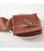 Lot de 4 Serviettes de Table Jane 40x40cm Terracotta-3