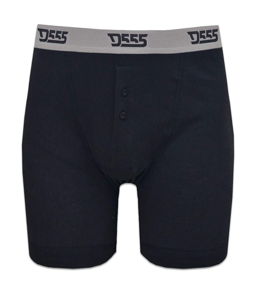 Duke London Mens Driver Boxer Shorts (Pack Of 3) (Black/White/Grey) - UTDC113-4
