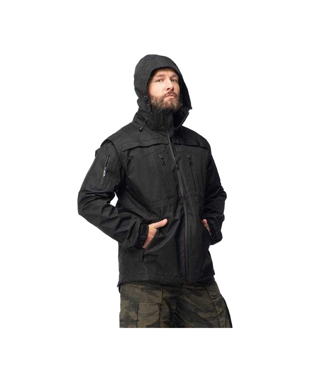 Veste Imperméable Sparta 2.0 Homme Noir Magnum-2