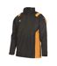 Mens Revolution Half Zip Jacket Black Amber Gilbert-1