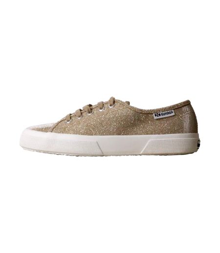 Basket à Lacets Superga Jersey Lame Leggera