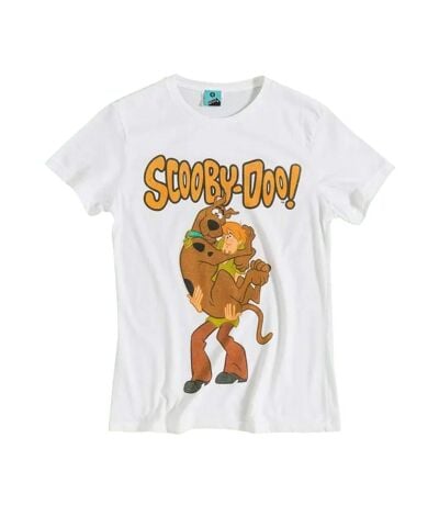 T-shirt Motif Sammy Classic Femme Blanc Scooby Doo