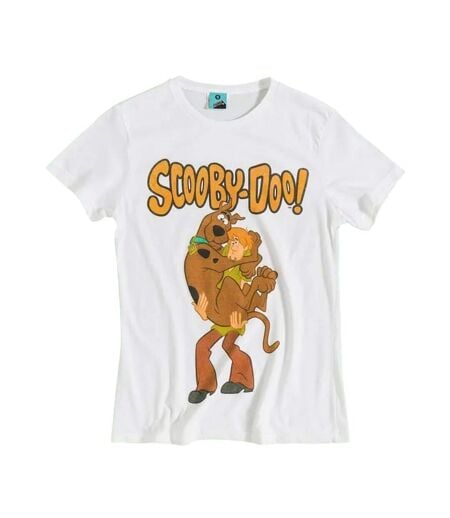 T-shirt Motif Sammy Classic Femme Blanc Scooby Doo