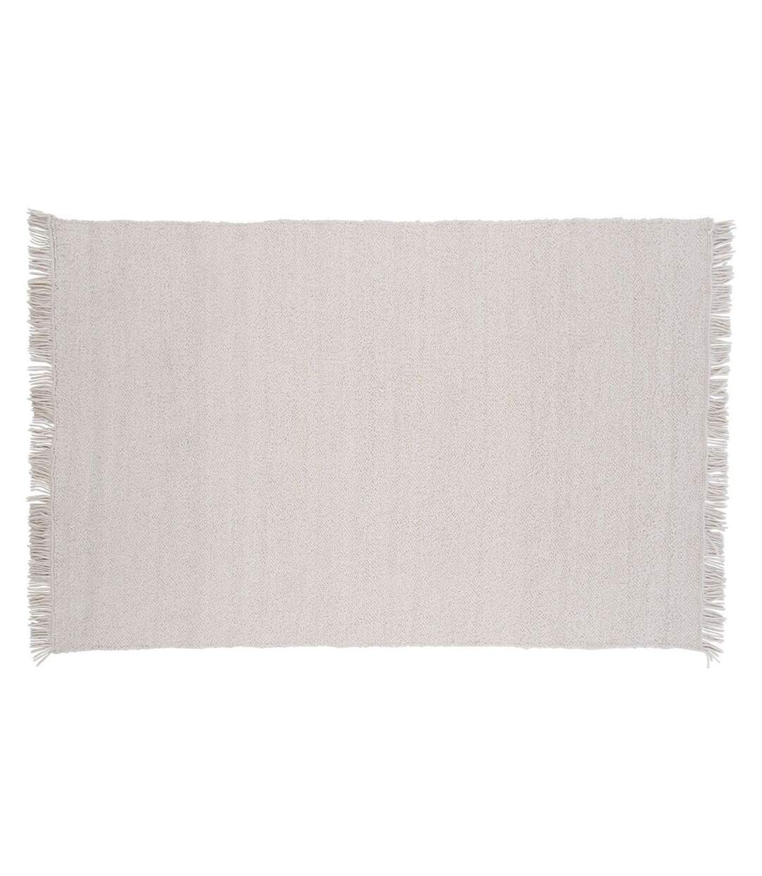 Tapis Déco en Laine Betina 300x400cm Blanc-1
